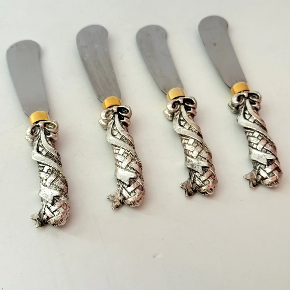 Vintage Arthur Court Weave Spreaders set of 4
